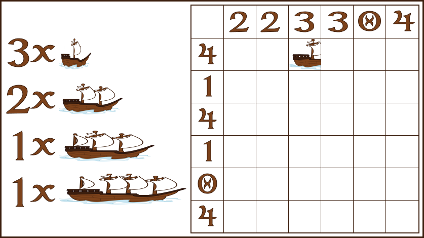 Battleship puzzle