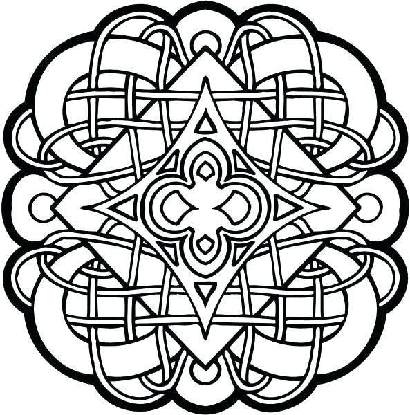 Celtic Knot coloring page