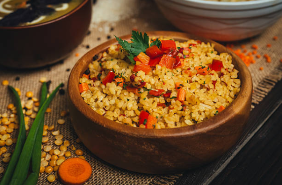 Bowl of couscous