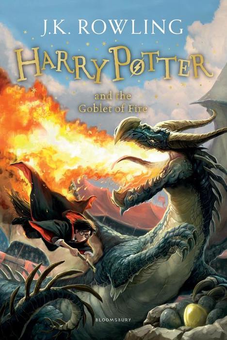 Bloomsbury Harry Potter and the Goblet of Fire cover
