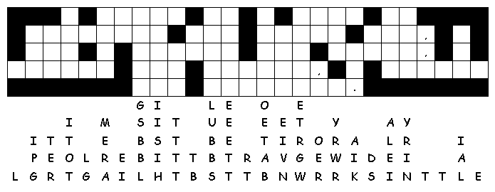 Fallen Letters puzzle