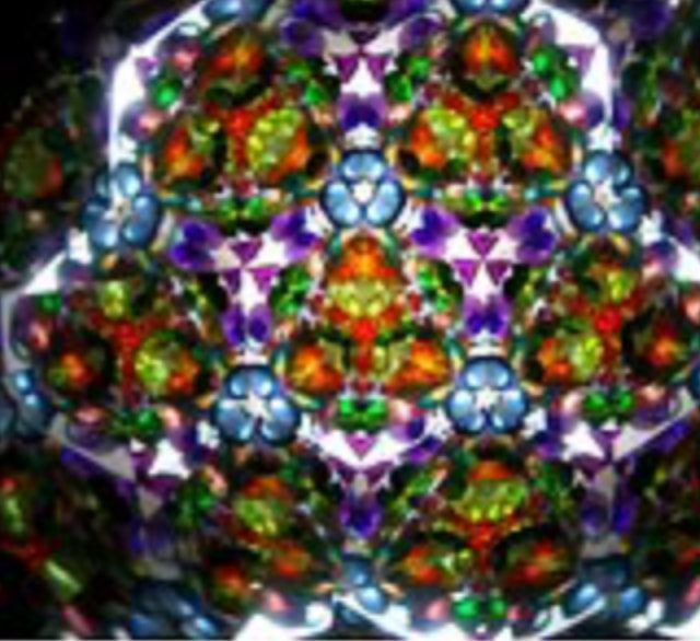 Looking into a kaleidoscope
