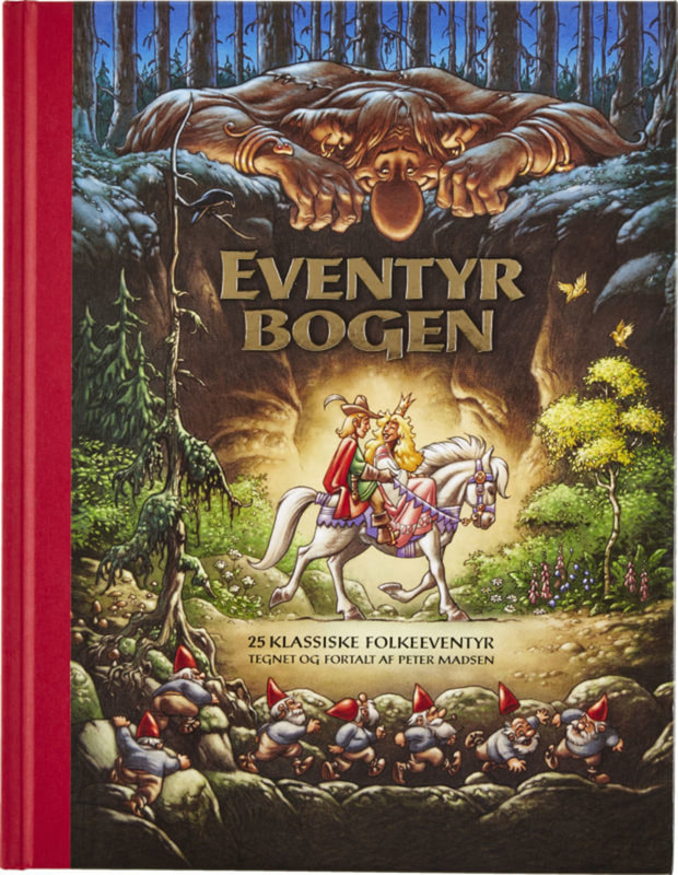 Cover of Danish fairy tale book